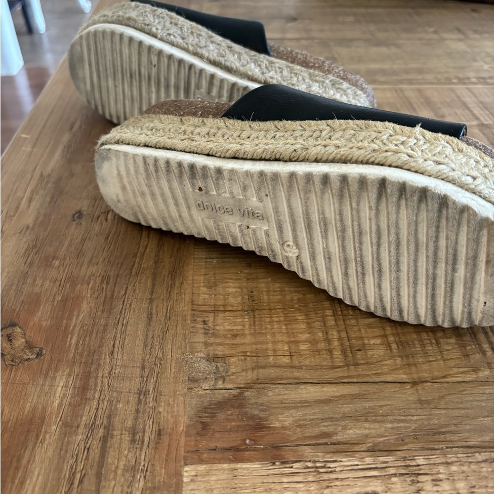 Dolce Vita “Esmeralda” Platform/Mule Espadrille Sandal. EUC/ size 6.5 - Picture 6 of 11